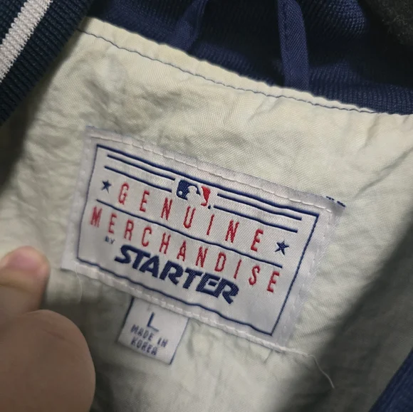 EUC Men's Vintage 90's MLB Seattle Mariners Starter Windbreaker Jacket Large - Picture 5 of 7